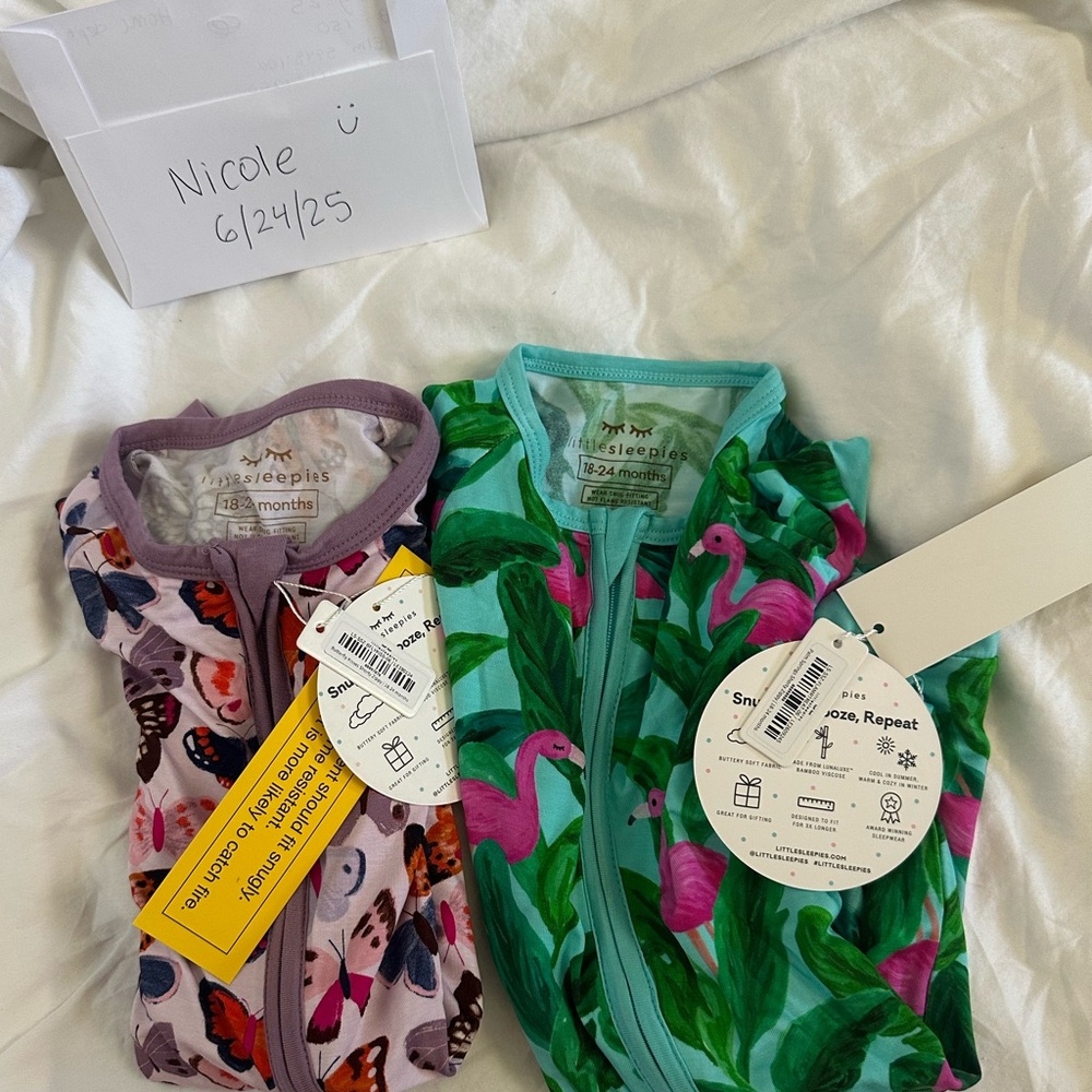 Little Sleepies NWT 18-24M Shorty Bundle